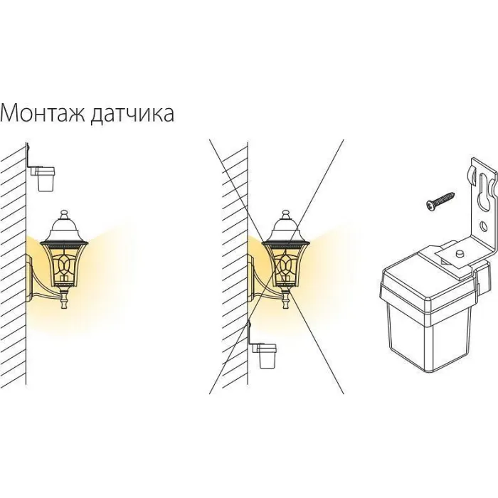 Датчик освещенности Elektrostandard SNS L 06 a026126 от ImperiumLoft