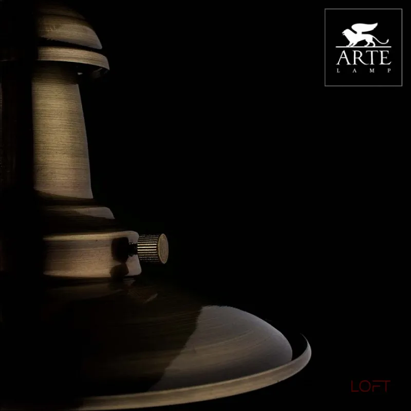 Бра Arte Lamp Fisherman A5518AP-1AB Цвет арматуры бронза Цвет плафонов прозрачный