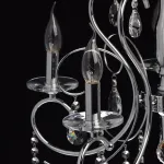Подвесная люстра MW-Light Адель 7 373013205 Цвет арматуры хром Цвет плафонов прозрачный от ImperiumLoft