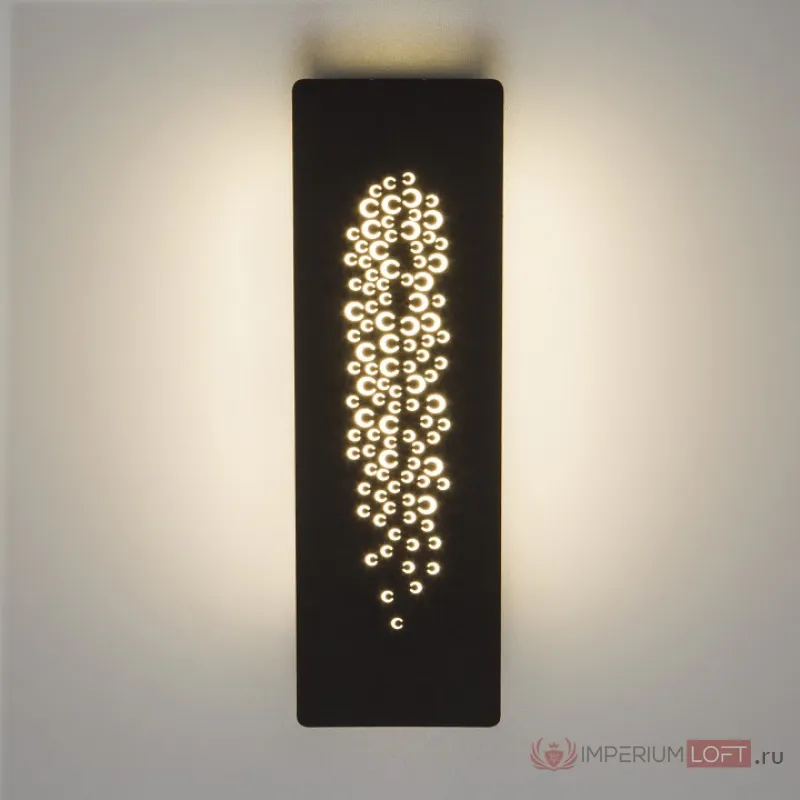 Накладной светильник Eurosvet Grape 40149/1 LED черный 8W от ImperiumLoft