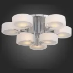 Потолочная люстра EVOLUCE Foresta SL483.502.09 Цвет арматуры хром Цвет плафонов белый от ImperiumLoft