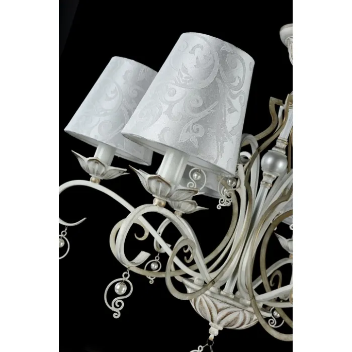 Подвесная люстра Maytoni Monile ARM004-06-W Цвет арматуры золото Цвет плафонов белый от ImperiumLoft