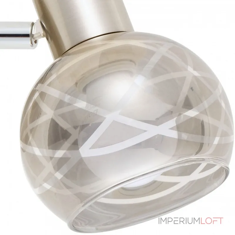 Спот TopLight Kristal TL1236Y-01SN Цвет плафонов серый Цвет арматуры никель