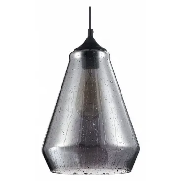Подвесной светильник Maytoni Bergen T314-01-B Цвет арматуры черный Цвет плафонов серый
