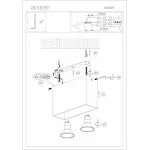 Накладной светильник Denkirs 2028 DK2028-RE