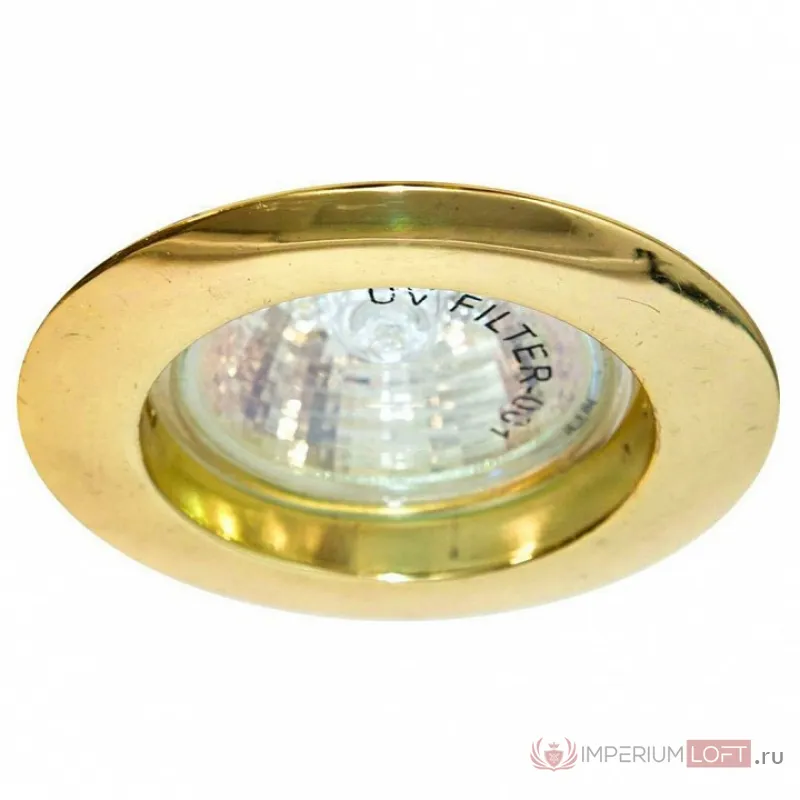 Встраиваемый светильник Feron DL307 15010 Цвет арматуры золото от ImperiumLoft