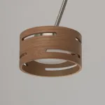 Настольная лампа декоративная DeMarkt Чил-аут 725030502 Цвет плафонов коричневый Цвет арматуры никель от ImperiumLoft