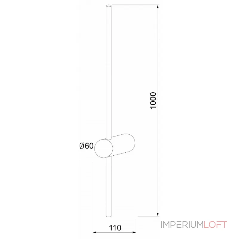 Бра Elektrostandard Cane Cane LED белый (MRL LED 1121)