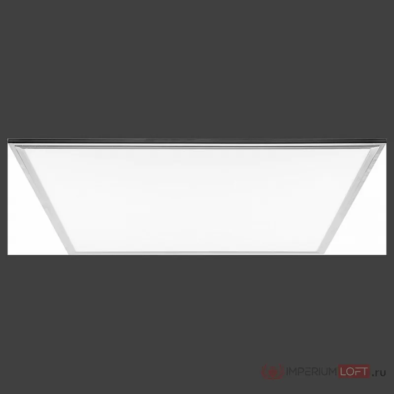 Светильник для потолка Армстронг Feron SPN6060 55108 Цвет плафонов белый Цвет арматуры серебро от ImperiumLoft
