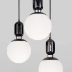 Подвесной светильник Eurosvet Bubble 50151/3 черный жемчуг от ImperiumLoft