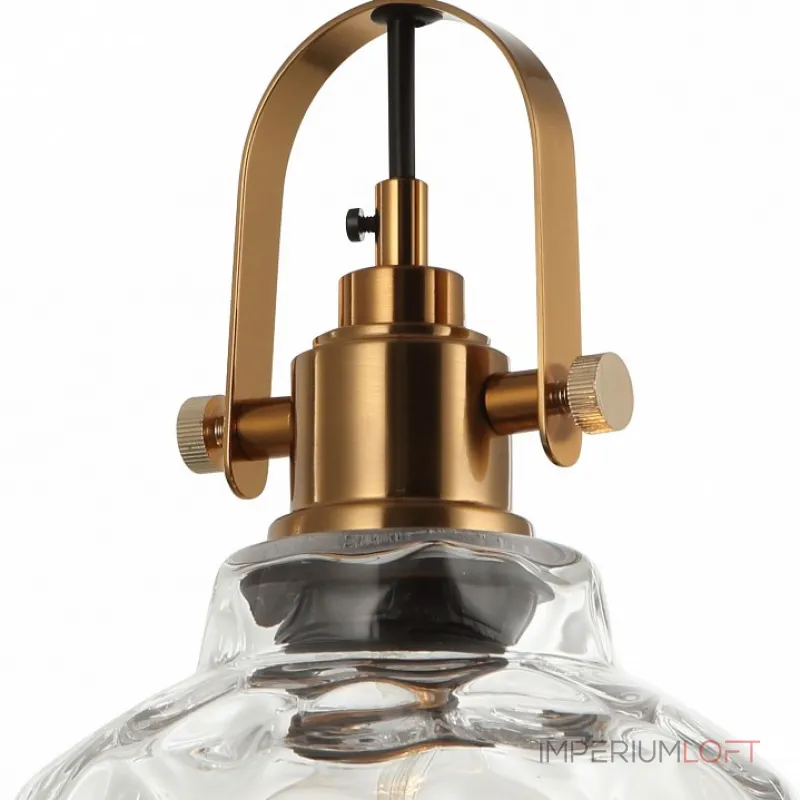 Подвесной светильник Stilfort Bell 2117/00/01P Цвет плафонов прозрачный Цвет арматуры латунь Подвесной светильник Stilfort Bell 2117/00/01P Цвет плафонов прозрачный Цвет арматуры латунь