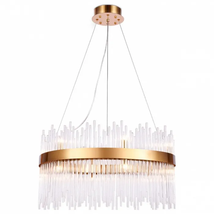 Подвесной светильник Ambrella Traditional 15 TR5355 Цвет арматуры золото Цвет плафонов прозрачный от ImperiumLoft