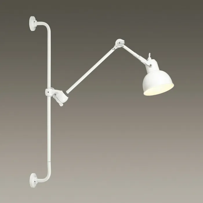 Бра Odeon Light Arta 4126/1WA Цвет арматуры белый Цвет плафонов белый от ImperiumLoft