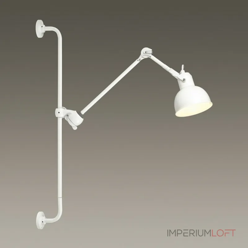 Бра Odeon Light Arta 4126/1WA Цвет арматуры белый Цвет плафонов белый