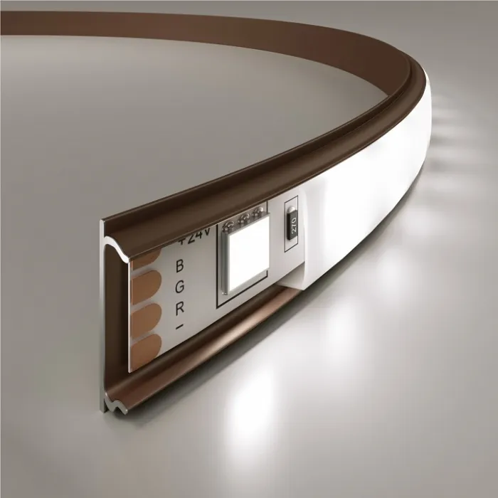 Профиль накладной  Elektrostandard LL-2-ALP012 a053632 Цвет арматуры латунь от ImperiumLoft