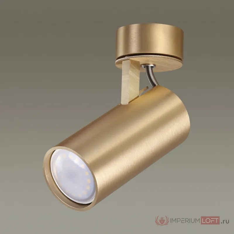 Спот Odeon Light Corse 3876/1C Цвет арматуры золото Цвет плафонов золото от ImperiumLoft