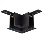 Соединитель для треков Donolux DLM L corner DLM01/Black Цвет арматуры черный