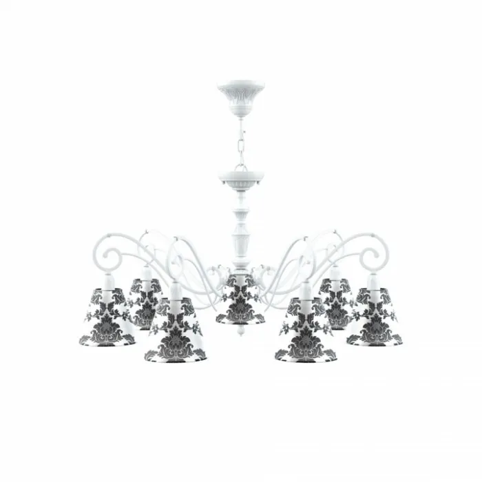Подвесная люстра Lamp4You Classic 14 E3-07-WM-LMP-O-2 Цвет плафонов белый от ImperiumLoft