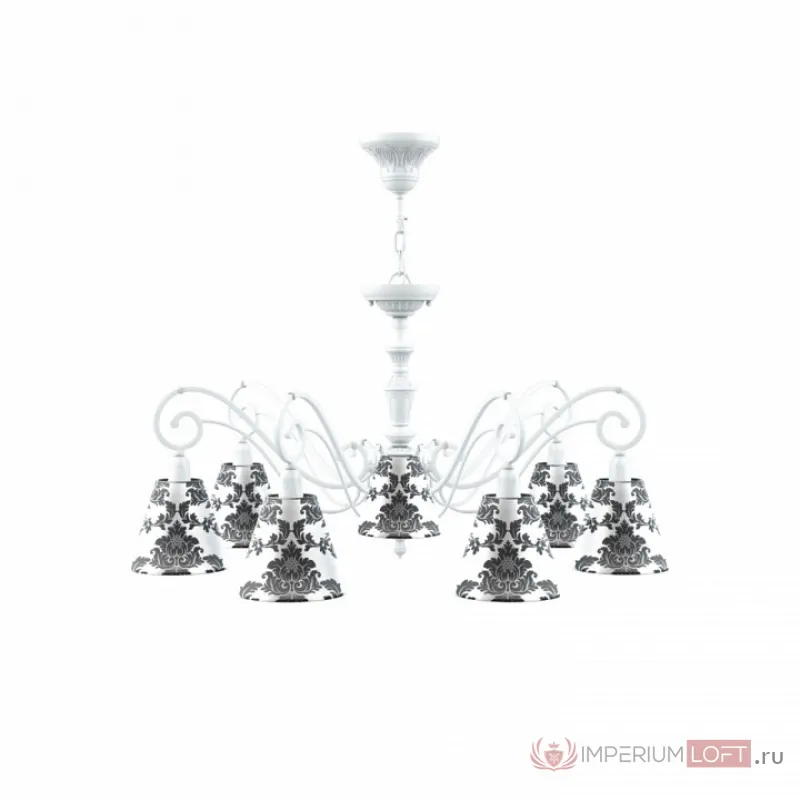 Подвесная люстра Lamp4You Classic 14 E3-07-WM-LMP-O-2 Цвет плафонов белый от ImperiumLoft