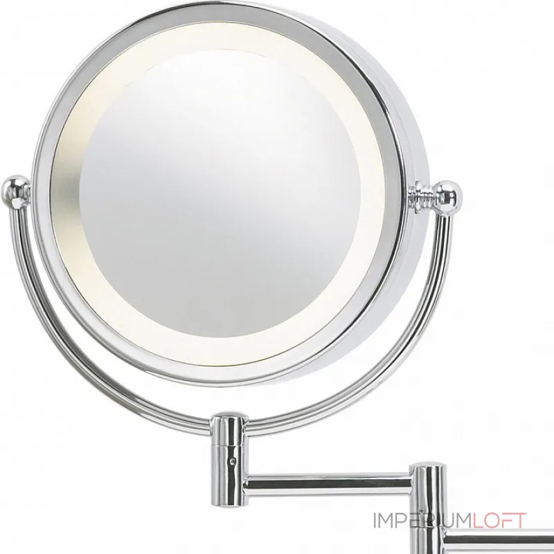 Зеркало настенное markslojd Face 246012 Цвет арматуры хром Цвет плафонов белый