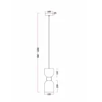Подвесной светильник Freya Savia FR5203PL-01BS