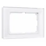 Рамка для двойной розетки Werkel Favorit (белый) W0081101