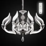 Подвесная люстра Citilux Diva EL339P08 Цвет плафонов белый Цвет арматуры хром от ImperiumLoft
