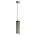 Подвесной светильник Odeon Light Vosti 4805/1 Цвет плафонов серый Цвет арматуры никель от ImperiumLoft