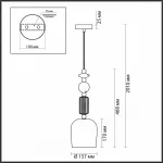 Подвесной светильник Odeon Light Candy 4861/1 