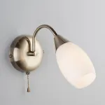 Бра Eurosvet Ginevra 30280/1 античная бронза Цвет плафонов белый Цвет арматуры бронза