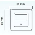 Встраиваемый светильник Horoz Electric Diamond HRZ00002256 Цвет арматуры серебро от ImperiumLoft