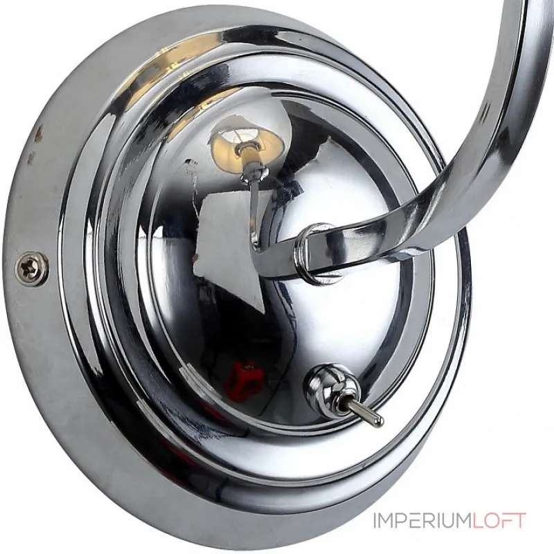 Бра Arte Lamp 9022 A9022AP-1CC Цвет арматуры хром Цвет плафонов белый