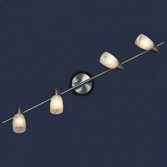 Спот Lussole Cevedale LSQ-6909-04 Цвет арматуры хром от ImperiumLoft