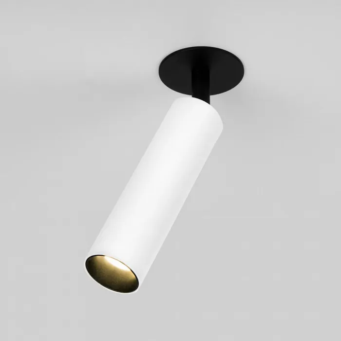 Спот Elektrostandard Diffe Diffe белый/черный 8W 4200K (25040/LED) от ImperiumLoft