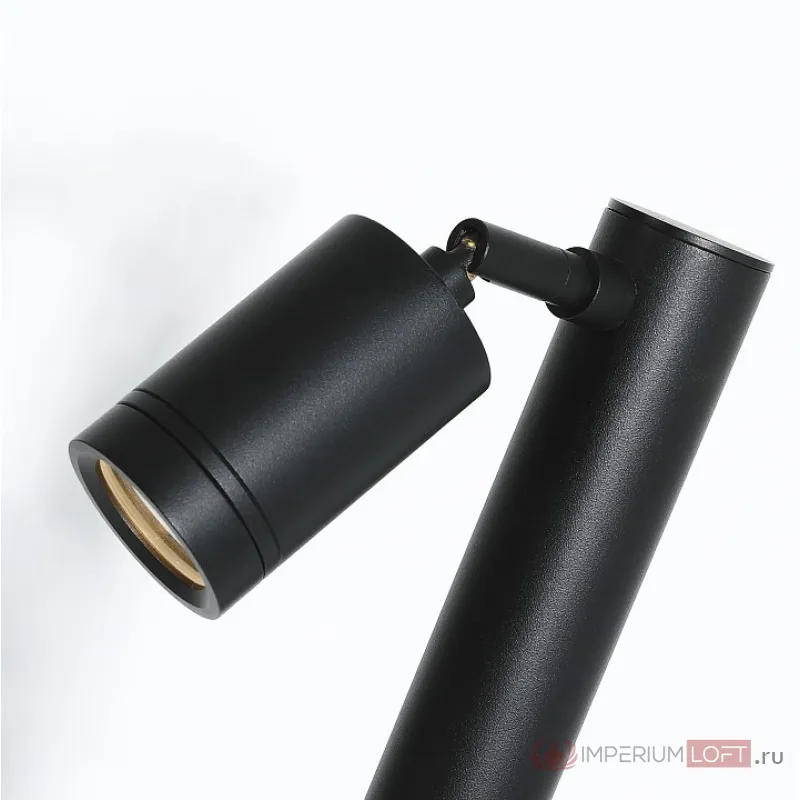 Наземный высокий светильник Favourite Pharus 2892-1F Цвет плафонов черный от ImperiumLoft