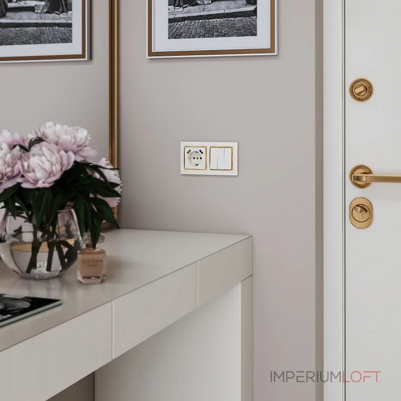 Клавиши для выключателя трехклавишного Werkel слоновая кость W1130003 от ImperiumLoft