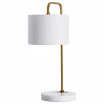 Настольная лампа декоративная Arte Lamp Rupert A5024LT-1PB Цвет плафонов белый Цвет арматуры медь