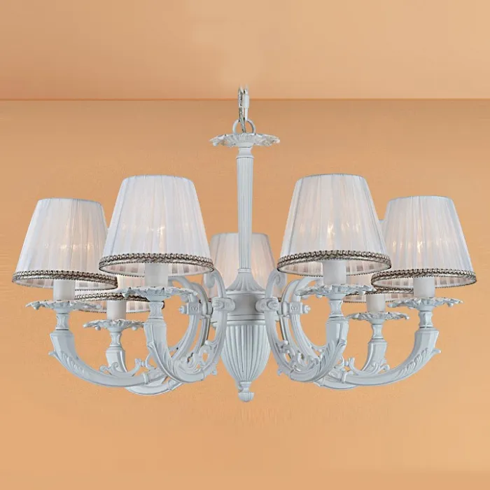 Подвесная люстра Citilux Канон CL412172 Цвет арматуры белый Цвет плафонов серебро от ImperiumLoft