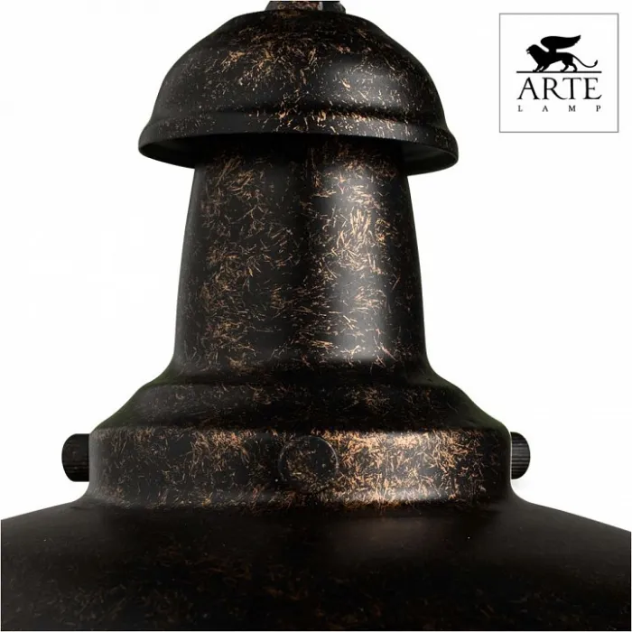 Подвесной светильник Arte Lamp Fisherman A5518SP-1RI Цвет арматуры коричневый Цвет плафонов прозрачный от ImperiumLoft