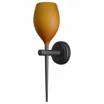 Бра Lightstar Meta D&#039;uovo 807613 Цвет арматуры черный Цвет плафонов янтарный от ImperiumLoft