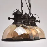 Подвесной светильник MW-Light Нойвид 682012103 Цвет арматуры коричневый Цвет плафонов коричневый от ImperiumLoft