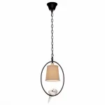 Подвесной светильник Loft it 1029 LOFT1029A-1 Цвет арматуры коричневый Цвет плафонов кремовый от ImperiumLoft