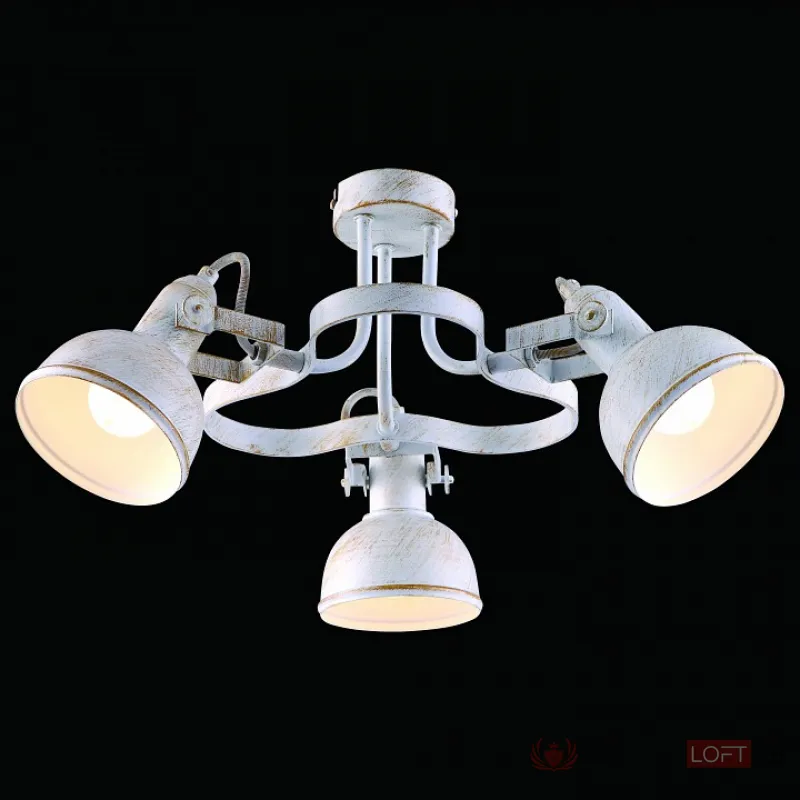 Люстра на штанге Arte Lamp Martin A5216PL-3WG Цвет арматуры золото Цвет плафонов золото от ImperiumLoft
