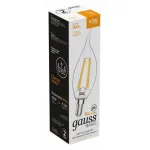Лампа светодиодная Gauss Basic Filament 1041115