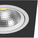 Встраиваемый светильник Lightstar Intero 111 i837060606 Цвет арматуры черно-белый
