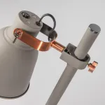 Настольная лампа офисная Eurosvet Projector 01031/1 серый от ImperiumLoft