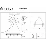 Подвесная люстра Freya FR5141PL-10BS