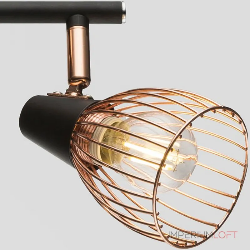 Спот Rivoli Insolito W3 CP Б0038137 Цвет арматуры медь Цвет плафонов медь