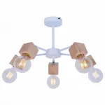 Потолочная люстра TopLight Alisha TL1197X-05AB Цвет арматуры коричневый Цвет плафонов белый от ImperiumLoft