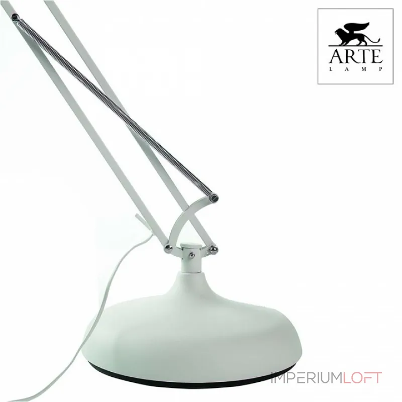 Торшер Arte Lamp Goliath A2487PN-1WH Цвет арматуры белый Цвет плафонов белый от ImperiumLoft